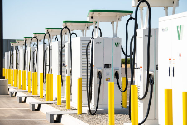 Heavy-duty electric truck charging infrastructure supporting zero-emission freight corridors